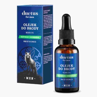 Duetus Ulei de barbă pentru bărbați hrănitor, 30 ml