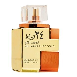 Lattafa 24 Carat Pure Gold Eau de Parfum, 100 ml.