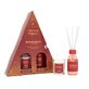 La Casa de los Aromas Glowing Elegance Set de bâtons de parfum Fruits rouges 95 ml + bougie parfumée Fruits rouges 120 g