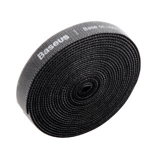 Baseus Rainbow Cirkel klittenband - klittenband kabel organiser 3m zwart (ACMGT-F01)