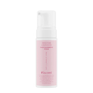 Nacomi Zero Pore amp; Blemishes Reinigender Marshmallow Gesichtsschaum, 150 ml