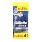 Gillette Blue3 Smooth Rasoi usa e getta, 6 pezzi