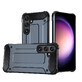 Hybrid Armor hoesje voor Samsung Galaxy S24 gepantserd - blauw