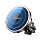 Joyroom support magnétique pour voiture chargeur sans fil Qi à induction 15 W (compatible avec MagSafe pour iPhone) noir (JR-ZS240)