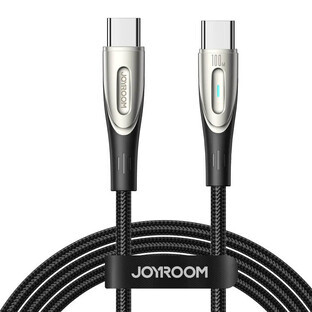 Joyroom Serie Star-Light SA27-CC5 Cavo USB-C / USB-C 100W 1,2 m - nero