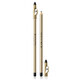 Eveline Cosmetics Lápiz de ojos negro, 1 unidad