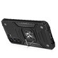 Wozinsky Ring Armor custodia Samsung Galaxy S23+ custodia blindata anello supporto magnetico nero