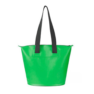 Waterproof 11L PVC bag - green