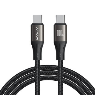 Joyroom Serie Light-Speed S-A25 Cavo USB-C / USB-C 100W 1,2 m - nero