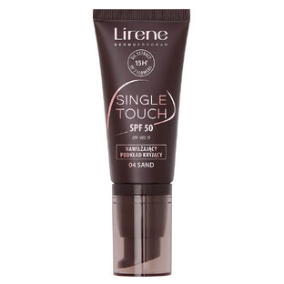 Lirene Single Touch SPF50 Fond de teint opaque hydratant 04 Sand, 30 ml