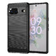 Carbon Case flexibele hoes Google Pixel 7 zwart