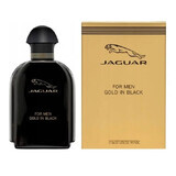 Jaguar Gold In Black For Men Eau de Toilette, 100ml