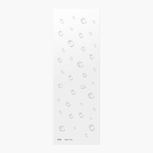 Decoratieve waterdruppels stickers