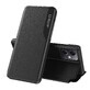 Eco Leather View Tasche für Xiaomi Redmi Note 12 5G / Poco X5 5G mit Klappe Stand schwarz
