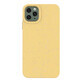 Custodia Eco Case per iPhone 11 Pro Max in silicone giallo