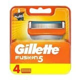 Gillette Fusion5 Lame di ricambio per rasoio, 4 pezzi