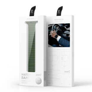 Bracelet magnétique Apple Watch SE, 9, 8, 7, 6, 5, 4, 3, 2, 1 (41, 40, 38 mm) Dux Ducis (Version LD) - vert
