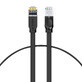 Baseus High Speed Ethernet Flat Cable CAT6 RJ45 1m - negru