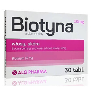 Biotin 10 mg, 30 tablets