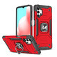 Wozinsky Ring Armor armored hybrid case cover + magnetic holder Samsung Galaxy A73 red