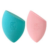 Real Techniques Miracle Mattifying Sponge Duo Make-up Sponge Set, 2 pieces