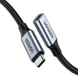 Ugreen cable US372 80810 USB-C - USB-C PD QC 100W 5A 10Gbps 0.5m - gray