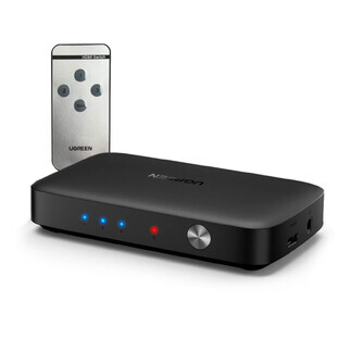 Ugreen HDMI splitter schakelaar - 3x HDMI 4K 30Hz zwart (CM332 80125)