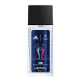 Adidas Uefa Champions League Goal Deodorant Natural Spray, 75 ml