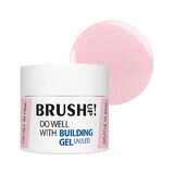 BrushUp! Doe het goed met Bouwgel voor nagels Dazzle in Pink, 12 g