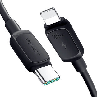 Joyroom Multi-Color Series A14 USB-C / Lightning 20W cable 1,2 m - negro