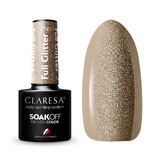 Claresa Soak Off Barniz Híbrido UV/LED Full Glitter 2, 5 g