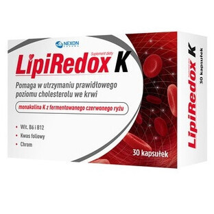 LipiRedox K Plus 30 capsules