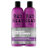 Tigi Bed Head Dumb Blonde Shampoo, 750 ml + Conditioner, 750 ml
