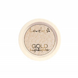 Lovely Gold highlighter face powder, 1 piece
