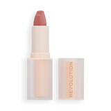 Makeup Revolution Lip Allure Soft Satin Lipstick Brunch Pink Nude, 3.2 g