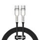 Baseus Cafule Series Metal Data USB-C / USB-C PD QC SCP 100W 5A 1 m cable - negro