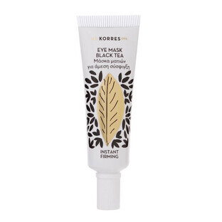 Korres Máscara de ojos reafirmante con extracto de té negro, 6 ml
