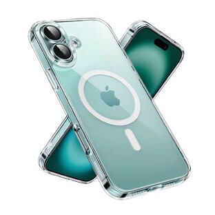 Ugreen Classy Funda Magnética Transparente para iPhone 16 - Transparente
