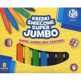 Lápices vela Super Jumbo 8 colores