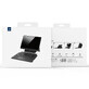 Dux Ducis DK Series Bluetooth Keyboard Case for Apple iPad Pro 12.9 (2020/2021/2022) - black