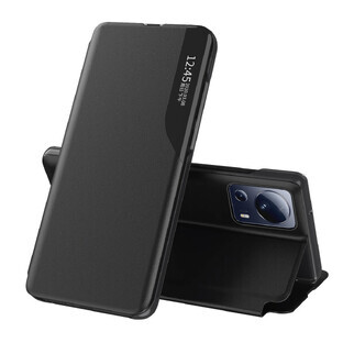Funda Eco Leather View para Xiaomi 13 Lite con soporte flip cover negro