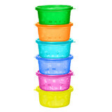 Bowl with lid, 6 pcs, 300 ml, +0 months, Nip