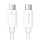 Baseus kabel CB000066 USB-C - USB-C 240W PD 8K 60Hz 1m - wit