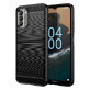 Étui carbone Nokia G400 étui carbone en silicone flexible noir