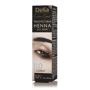 Delia Eyebrow Expert Traditional eyebrow henna 1.0 Black, 2g