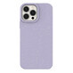 Eco Case iPhone 14 Plus Silikon abbaubar Fall lila