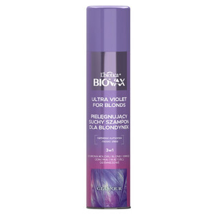 Biovax Ultra Violet Shampoo secco per bionde, 200 ml
