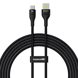 Baseus Flash 2 USB-A / USB-C 100W cablu 2 m - negru