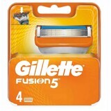 Gillette Fusion5 Vervangende scheermesjes, 4 stuks
