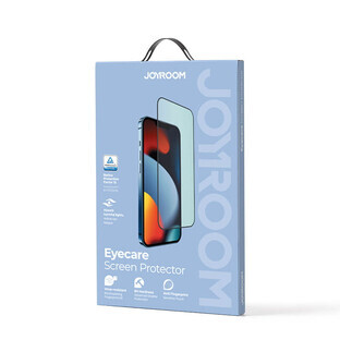 Joyroom Knight green glass for iPhone 14 Pro Max with Anti Blue Light filter for the whole screen (JR-G04)